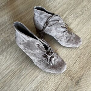 High heel wedge heels